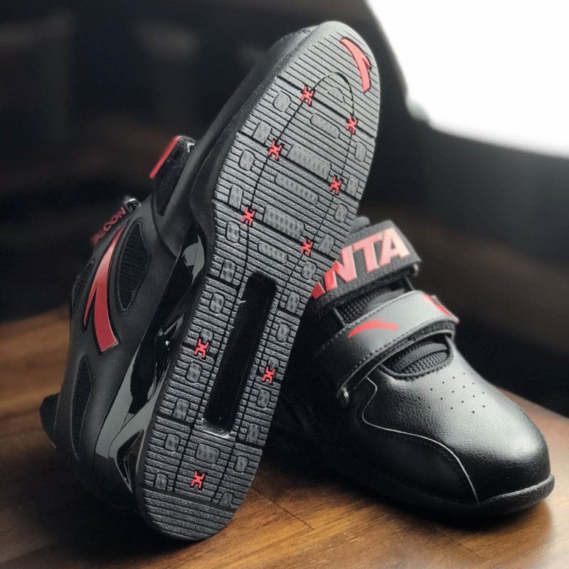 Anta Chinese Weightlifting Shoe Black/Red – hookgrip store