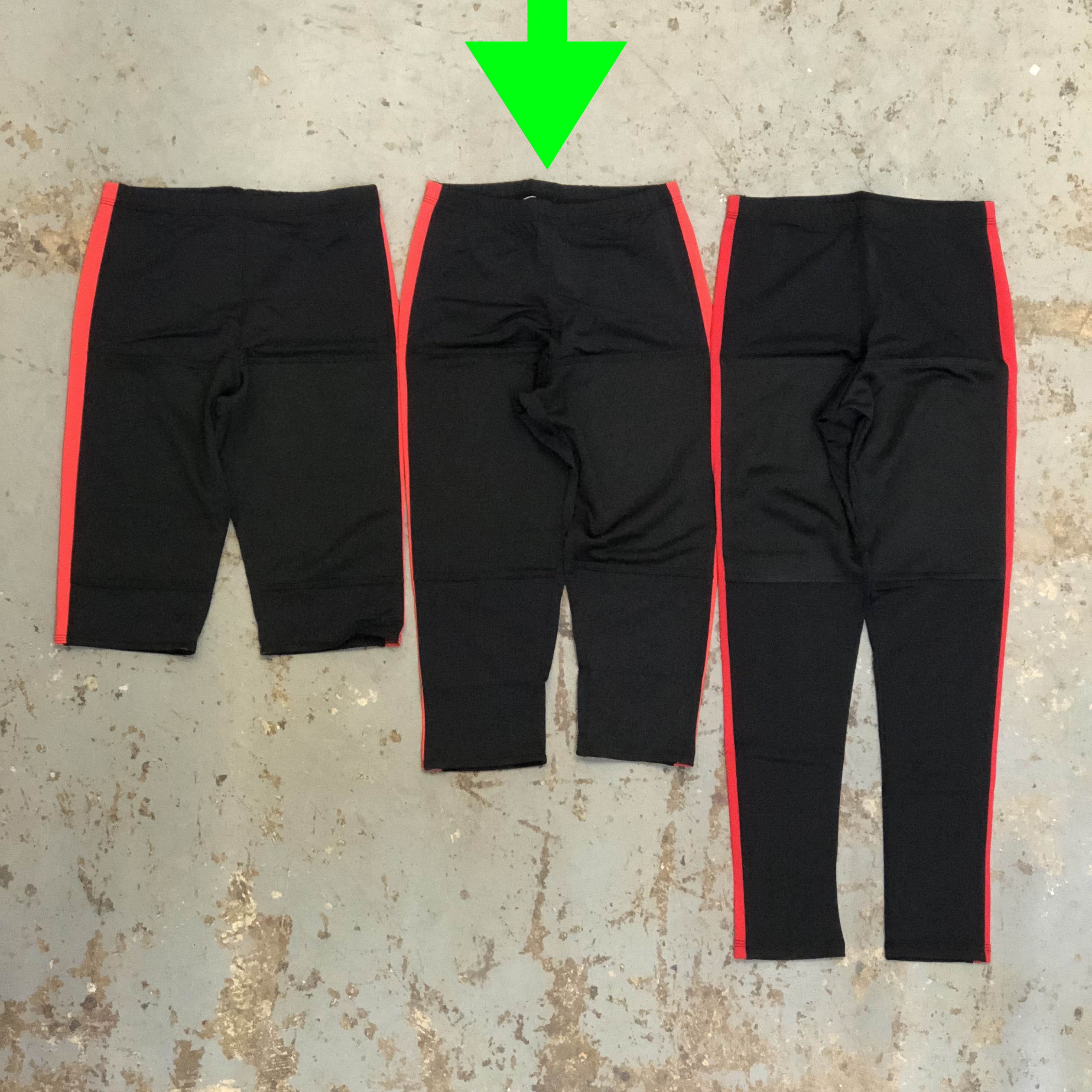 Polish Training 3/4 Pants (Black/Red 