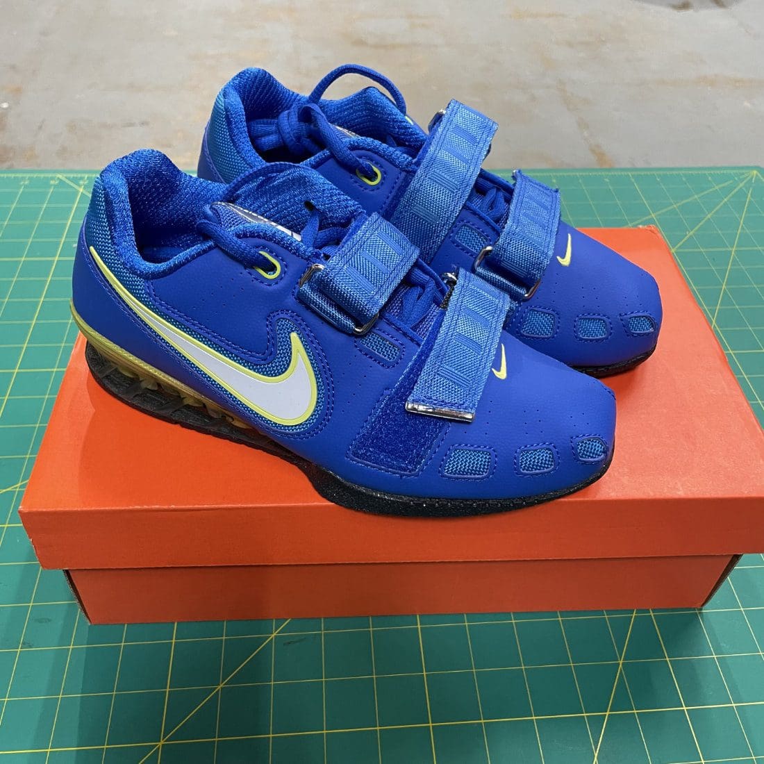 Play sports Squeak all the best Nike Romaleos 2 Hyper Cobalt — Size 5 US – hookgrip store